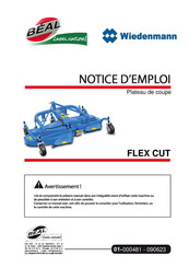 Wiedenmann FLEX CUT Notice D'emploi