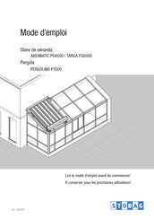 Stobag TARGA PS6000 Mode D'emploi