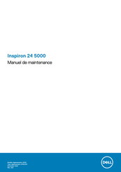 Dell Inspiron 24 5000 Série Manuel De Maintenance