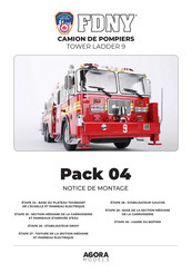 Agora Models FDNY CAMION DE POMPIERS TOWER LADDER 9 Notice De Montage