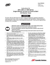 IR QE6 Serie Instructions