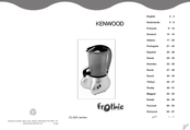 Kenwood frothie CL420 Serie Mode D'emploi