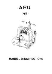 AEG 760 Manuel D'instructions
