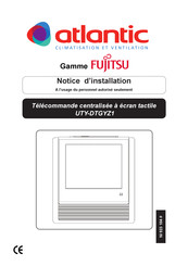 Atlantic Fujitsu UTY-DTGYZ1 Notice D'installation