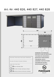 Wolff Finnhaus Eleganto 3030 Instructions De Montage