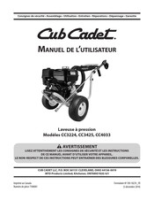 Cub Cadet CC3224 Manuel De L'utilisateur