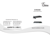 Grandstream GVR3550 Mode D'emploi