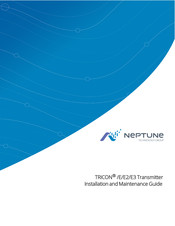 Neptune TRICON E2 Guide D'installation Et D'entretien