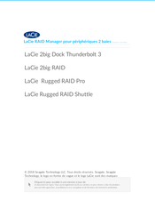 Seagate Technology LaCie 2big Dock Thunderbolt 3 Mode D'emploi