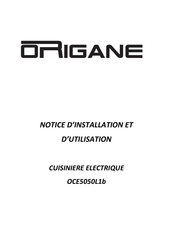 Origane OCE5050L1b Notice D'installation Et D'utilisation