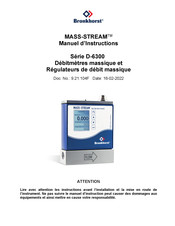 BRONKHORST MASS-STREAM D-6300 Serie Manuel D'instructions