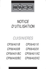 Esco CP56401BC Notice D'utilisation