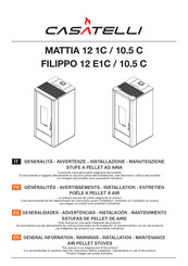 CASTELLI MATTIA 12 1C/10.5 C Mode D'emploi