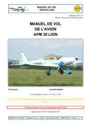 APM 30 LION Manuel De Vol