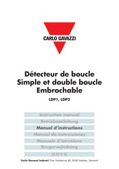 CARLO GAVAZZI LDP1 Manuel D'instructions