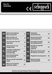 Scheppach MFVT01 Mode D'emploi