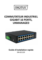 Digitus DN-651129 Guide D'installation Rapide