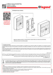 LEGRAND Double Play 4 132 61 Notice D'installation