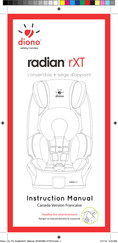 Diono radian rXT Manuel D'instructions