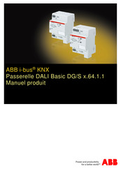 ABB i-bus KNX DALI Basic DG/S x.64.1.1 Manuel Produit