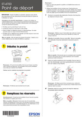 Epson ET-4700 Point De Départ