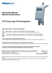 Fisherbrand VTF Fuzzy Logic Manuel D'instructions