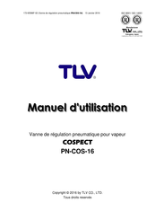 TLV COSPECT PN-COS-16 Manuel D'utilisation