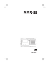 Sangean MMR-88 Mode D'emploi