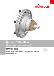 Hainbuch MANDO Adapt T212 Notice D'utilisation