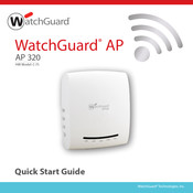 WatchGuard Technologies AP 320 Guide De Démarrage Rapide