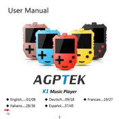 AGPtek K1 Manuel De L'utilisateur