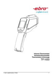 Xylem Ebro TFI650 Mode D'emploi