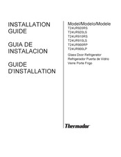 Thermador T24UR910LS Guide D'installation