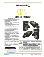 Banner PresencePLUS P4 OMNI 1.3 Manuel De L'utilisateur
