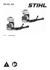 Stihl SR 430 Notice D'emploi