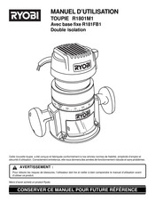 Ryobi R1801M1 Manuel D'utilisation