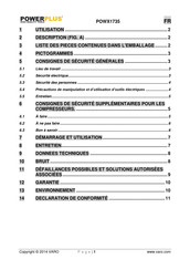 Powerplus POWX1735 Mode D'emploi