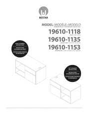 Bestar Viva 19610-1118 Instructions D'assemblage