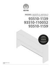 Bestar 93510-110052 Instructions D'assemblage
