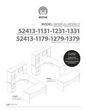 Bestar Outremont 52413-1179-1279-1379 Instructions D'assemblage