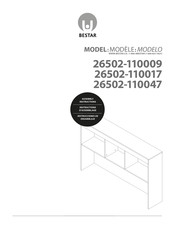 Bestar Pur 26502-110017 Instructions D'assemblage