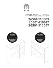 Bestar Pur 26501-110009 Instructions D'assemblage