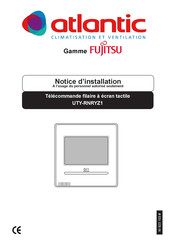 Fujitsu UTY-RNRYZ1 Notice D'installation