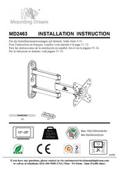 Mounting Dream MD2463 Mode D'emploi