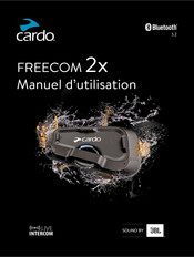 Cardo FREECOM 2X Manuel D'utilisation