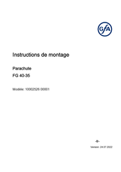 GFA FG 40-35 Instructions De Montage
