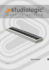 Studiologic NUMA Compact 88 Mode D'emploi