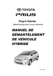 Toyota PRIUS 2012 Manuel