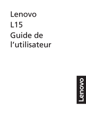 Lenovo A21156FX0 Guide De L'utilisateur