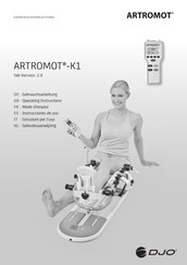 DJO ARTROMOT-K1 Comfort Chip Mode D'emploi